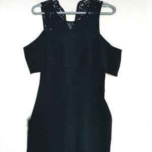 Express fancy black size 10 skort